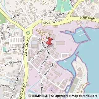 Mappa Via degli Altiforni, 7, 57037 Portoferraio, Livorno (Toscana)