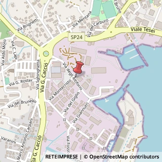 Mappa Via degli Altiforni, 3, 57037 Portoferraio, Livorno (Toscana)