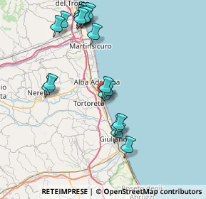 Mappa Via Cesare Battisti, 64021 Giulianova TE, Italia (8.9155)