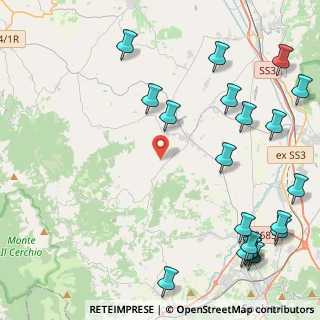 Mappa Via Le Capannelle 14 Loc. Tervenano, 06044 Castel Ritaldi PG, Italia (6.376)