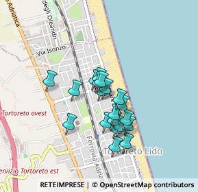 Mappa Via Milano, 64018 Tortoreto Lido TE, Italia (0.3235)