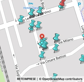 Mappa Via Milano, 64018 Tortoreto Lido TE, Italia (0.06)