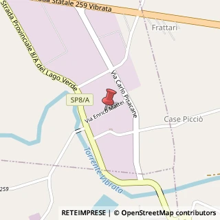 Mappa Via Enrico Mattei, 8, 64015 Nereto, Teramo (Abruzzo)