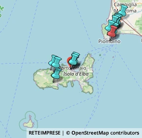 Mappa Via della Casaccia, 57037 Portoferraio LI, Italia (17.0795)