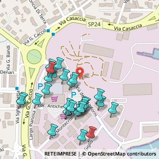 Mappa Via della Casaccia, 57037 Portoferraio LI, Italia (0.12143)