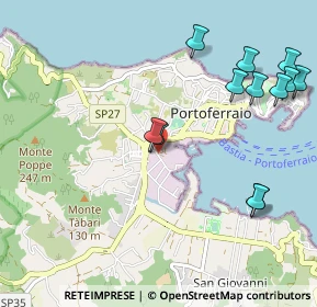 Mappa Via della Casaccia, 57037 Portoferraio LI, Italia (1.26917)