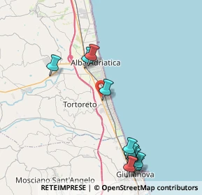 Mappa Via Leonardo da Vinci, 64018 Tortoreto TE, Italia (4.87182)