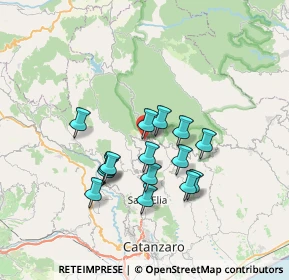 Mappa Viale Guglielmo Marconi, 88055 Taverna CZ, Italia (6.38667)