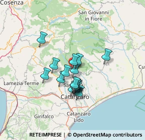 Mappa 88055 Taverna CZ, Italia (10.52353)