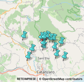 Mappa CAP, 88055 Taverna CZ, Italia (5.43714)