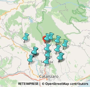 Mappa CAP, 88055 Taverna CZ, Italia (6.35)