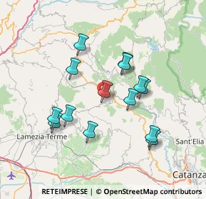 Mappa Contrada Macchie, 88040 Serrastretta CZ, Italia (7.19286)