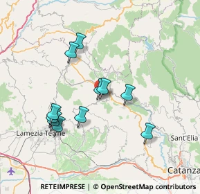 Mappa Contrada Macchie, 88040 Serrastretta CZ, Italia (7.34273)