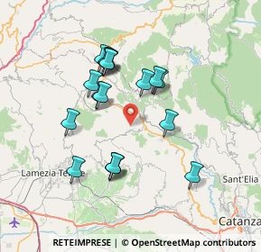 Mappa Contrada Macchie, 88040 Serrastretta CZ, Italia (7.08333)