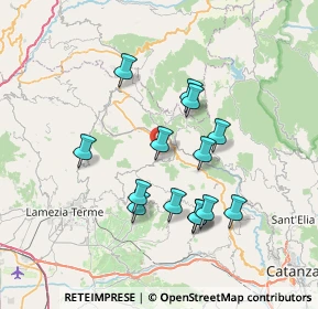 Mappa Contrada Macchie, 88040 Serrastretta CZ, Italia (7.145)