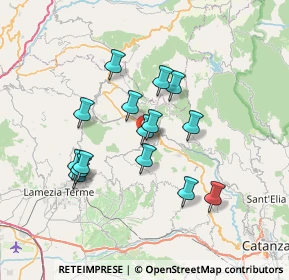 Mappa Contrada Macchie, 88040 Serrastretta CZ, Italia (6.678)