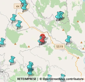 Mappa Contrada Macchie, 88040 Serrastretta CZ, Italia (6.2615)