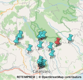 Mappa Viale Trieste, 88055 Albi CZ, Italia (8.2365)