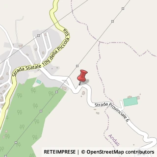 Mappa Via Stadio, , 88050 Cerva, Catanzaro (Calabria)
