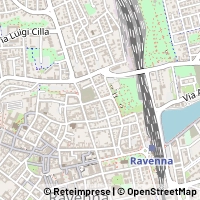 Mapa Ravenna