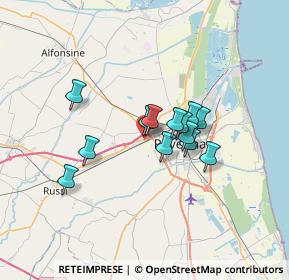 Mappa Via Faentina, 48124 Ravenna RA, Italia (4.91538)