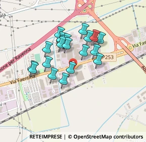 Mappa Via Faentina, 48124 Ravenna RA, Italia (0.3605)