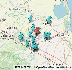 Mappa Via Rossi Martinetti Cornelia, 48022 Lugo RA, Italia (10.405)