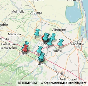 Mappa Via Rossi Martinetti Cornelia, 48022 Lugo RA, Italia (9.34188)