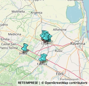 Mappa Via Rossi Martinetti Cornelia, 48022 Lugo RA, Italia (6.3825)