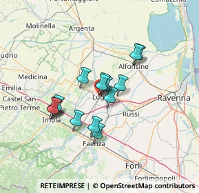 Mappa Via Rossi Martinetti Cornelia, 48022 Lugo RA, Italia (10.46533)