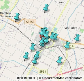 Mappa Via Rossi Martinetti Cornelia, 48022 Lugo RA, Italia (1.5655)