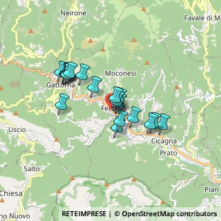 Mappa Via Alcide De Gasperi, 16047 Moconesi GE, Italia (1.3575)