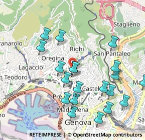 Mappa Via Marco Polo, 16136 Genova GE, Italia (1.0645)