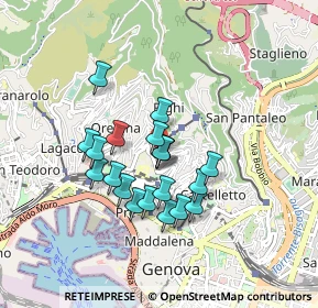 Mappa Via Marco Polo, 16136 Genova GE, Italia (0.6935)