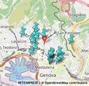 Mappa Via Marco Polo, 16136 Genova GE, Italia (0.7735)