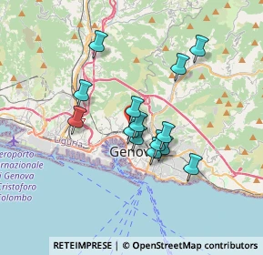 Mappa Via Marco Polo, 16136 Genova GE, Italia (2.76786)