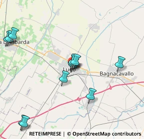 Mappa Via Risorgimento, 48022 Lugo RA, Italia (4.34167)