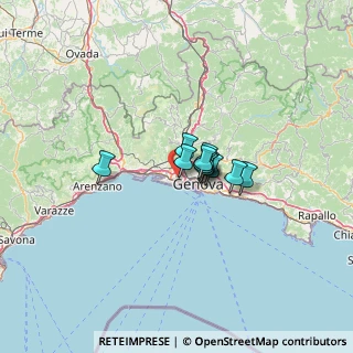 Mappa Via Pier Luigi Bagnasco, 16152 Genova GE, Italia (6.60818)