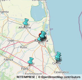 Mappa Via Girolamo Rossi, 48123 Ravenna RA, Italia (9.70636)