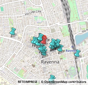 Mappa Via Girolamo Rossi, 48123 Ravenna RA, Italia (0.3725)