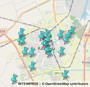 Mappa Via Girolamo Rossi, 48123 Ravenna RA, Italia (1.7315)