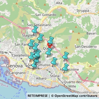 Mappa Via Ginestrato, 16144 Genova GE, Italia (1.59357)