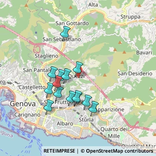 Mappa Via Ginestrato, 16144 Genova GE, Italia (1.65643)