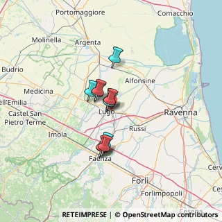 Mappa Via Fulco Ruffo di Calabria, 48022 Lugo RA, Italia (8.72273)