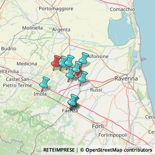 Mappa Via Fulco Ruffo di Calabria, 48022 Lugo RA, Italia (9.40455)