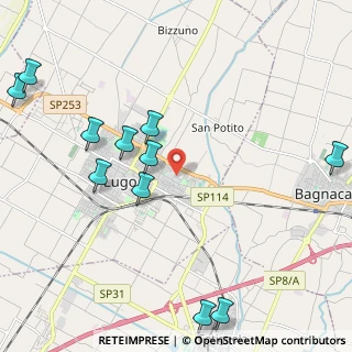 Mappa Via Fulco Ruffo di Calabria, 48022 Lugo RA, Italia (2.85083)