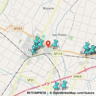 Mappa Via Fulco Ruffo di Calabria, 48022 Lugo RA, Italia (2.47333)