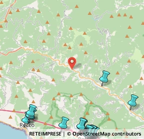 Mappa SP 225, 16047 Moconesi GE, Italia (7.54)