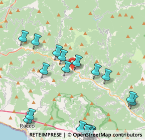 Mappa SP 225, 16047 Moconesi GE, Italia (5.5645)