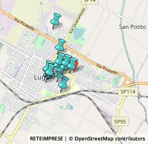 Mappa Via Caprera, 48022 Lugo RA, Italia (0.602)
